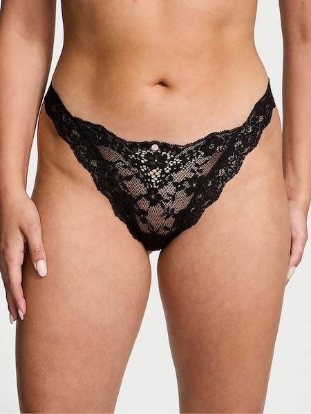 Victoria's Secret Black Brazilian Lace Knickers (B44966) | €15.50