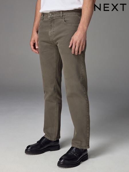Dunkles Khaki - Vintage Stretch Authentic Jeans (B45159) | 24 €