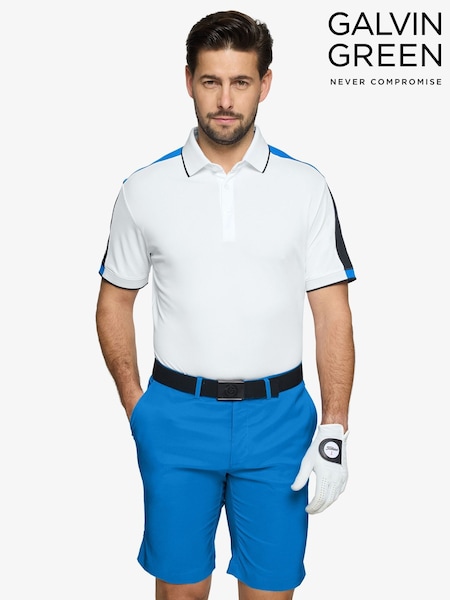 Blue - Regular Galvin Green Mulligan Golf Polo Shirt