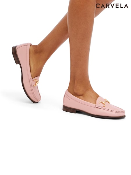 rožnata - Carvela London Click Leather Shoes (B45295) | € 183