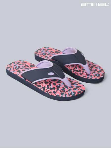 Animal Pink Fairy Womens Swish Flip Flops (B45300) | ₪111