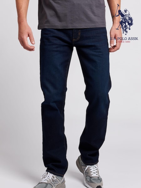 Laivasto Sininen - U.S. Polo Assn. Mens 5 Pocket Denim Jeans (B45471) | €102