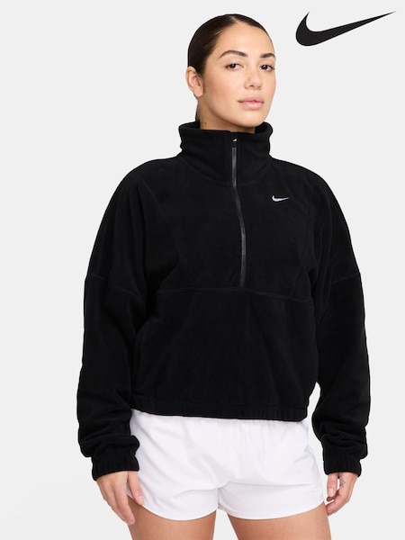Nike Black One Therma-FIT Cosy Half Zip Fleece (B45474) | €49