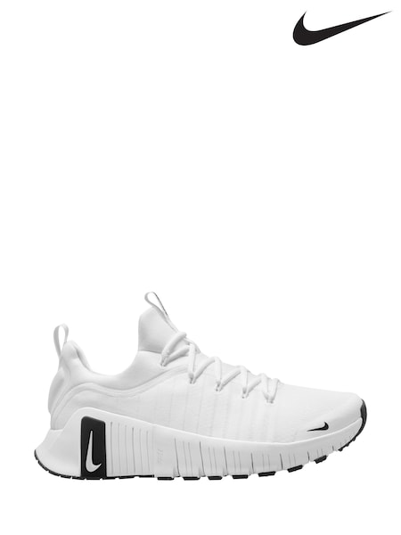 Nike White Free Metcon 6 Gym Trainers (B45630) | €172