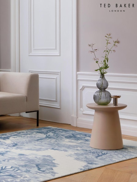 Ted Baker Blue Landscape 100% Cotton Rug (B45761) | €682 - €1,358