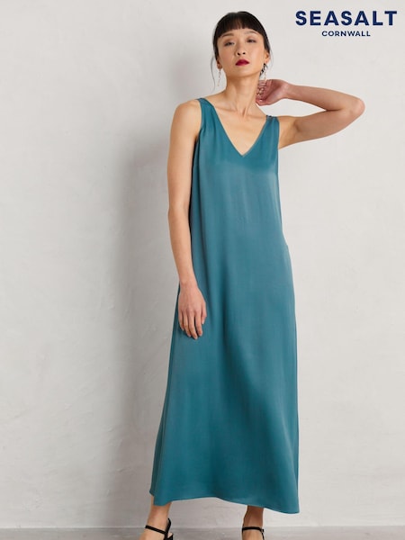 Seasalt Cornwall Blue Wild Clematis Dress (B45802) | €54