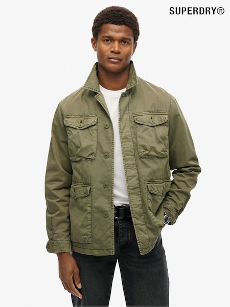 Superdry 100% Cotton Military M65 Lightweight Jacket (B46154) | CHF 154