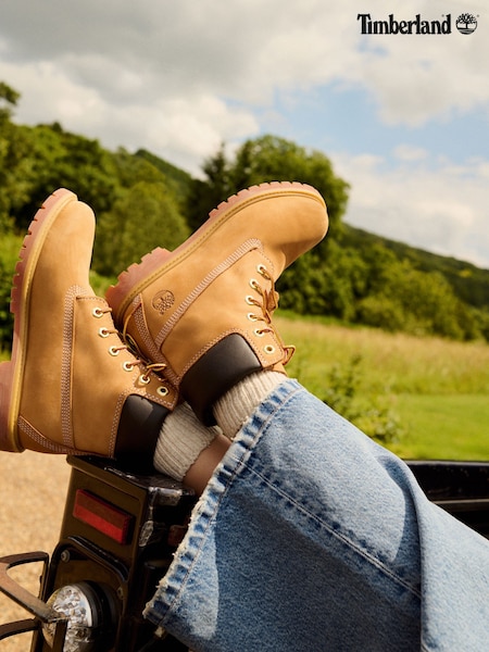 חום בהיר - Timberland 6 Inch Premium Boots (B46206) | ‏1,247‏₪