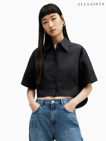 AllSaints Black Joanna Shirt (B46273) | €54