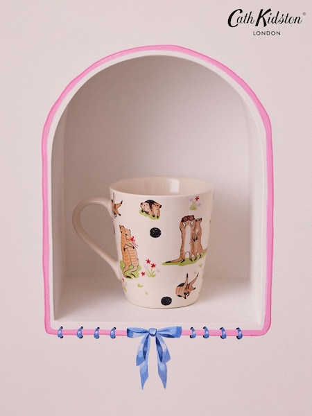 Cath Kidston Green Meerkats Stanley Mug Set Of 4 (B46326) | €54