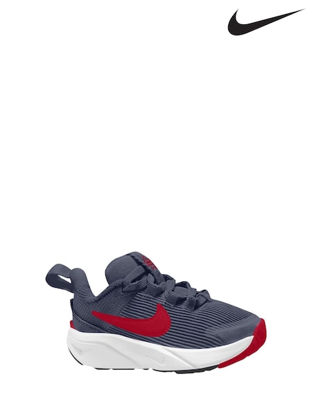 Nike Grey Infant Star Runner 4 Trainers (B46400) | €43