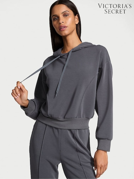 Victoria's Secret Grey Featherweight Knit Hoodie (B46443) | €68
