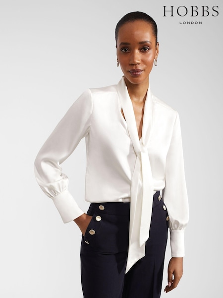 Hobbs Cream Lawson Top (B46589) | €63