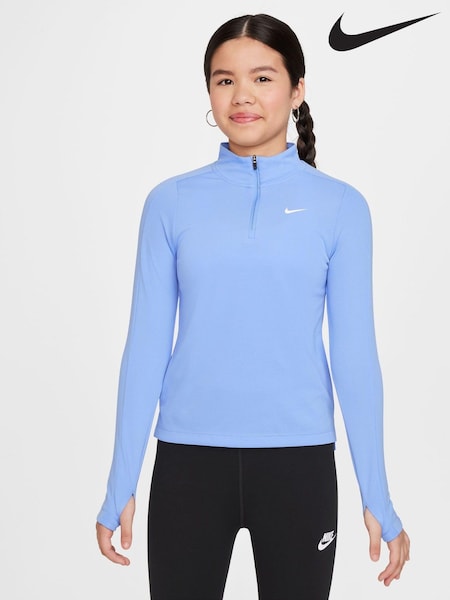Modrý pulz - Nike Dri-fit Long Sleeve Half Zip Top (B46623) | €50