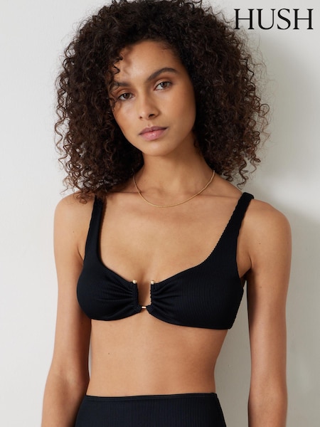 Hush Chloe Rib Bikini Top (B46713) | 365 LEI