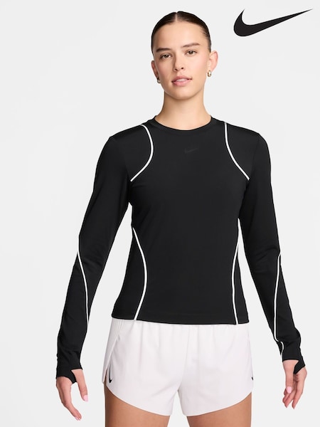 Nike Black Running Division Long Sleeve Running Top (B46730) | €53