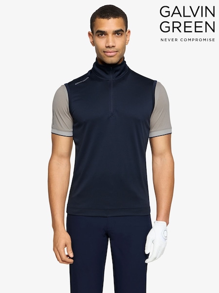 Blue - Regular Galvin Green Del Golf Gilet