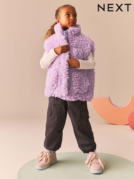 تصميم ضخم بلون أرجواني فاتح - Borg Gilet (3-16yrs) (B47268) | ‏78 د.إ.‏ - ‏ 99‏ د.إ.
