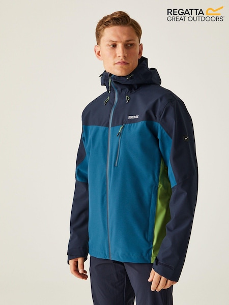 Regatta Blue Birchdale Waterproof Hooded Jacket (B47290) | €99
