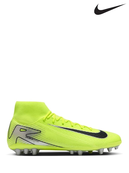 Nike Volt/Black Adults Mercurial Superfly 10 Academy Artificial Ground Football Boots (B47451) | €117