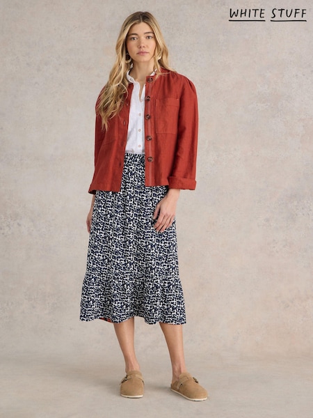 White Stuff Orange Ava Reversible Skirt (B47594) | €35