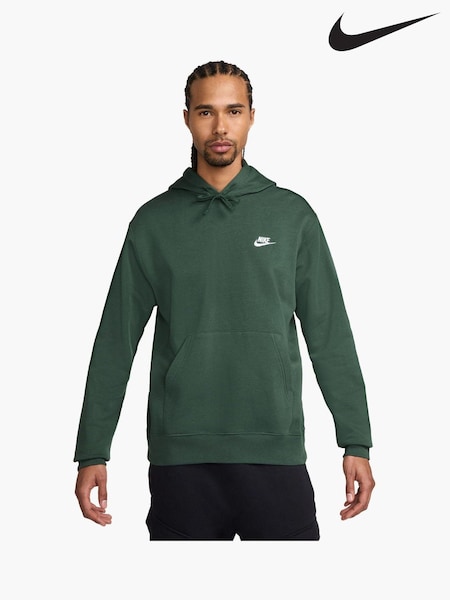 Nike Fir/White Club Pullover Hoodie (B47607) | €85