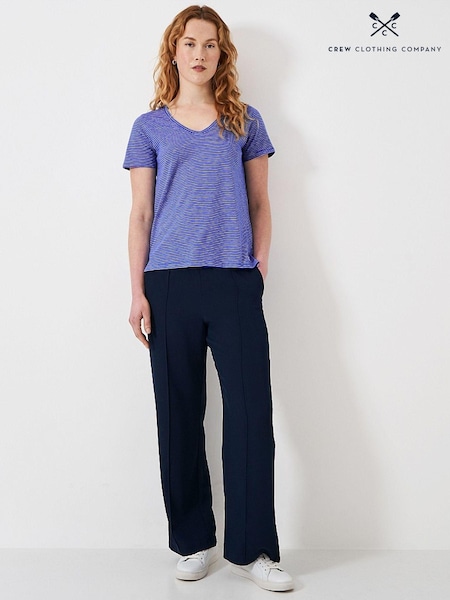 Crew Clothing 100% Cotton Perfect V-Neck Slub T-Shirt (B47735) | 19 €