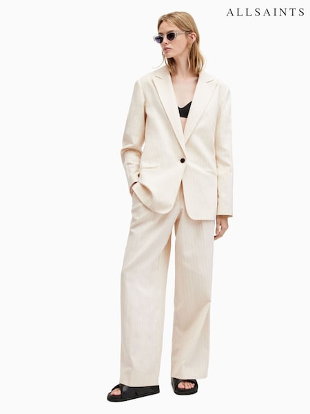 AllSaints White Payton Trousers (B47885) | R$ 1,670