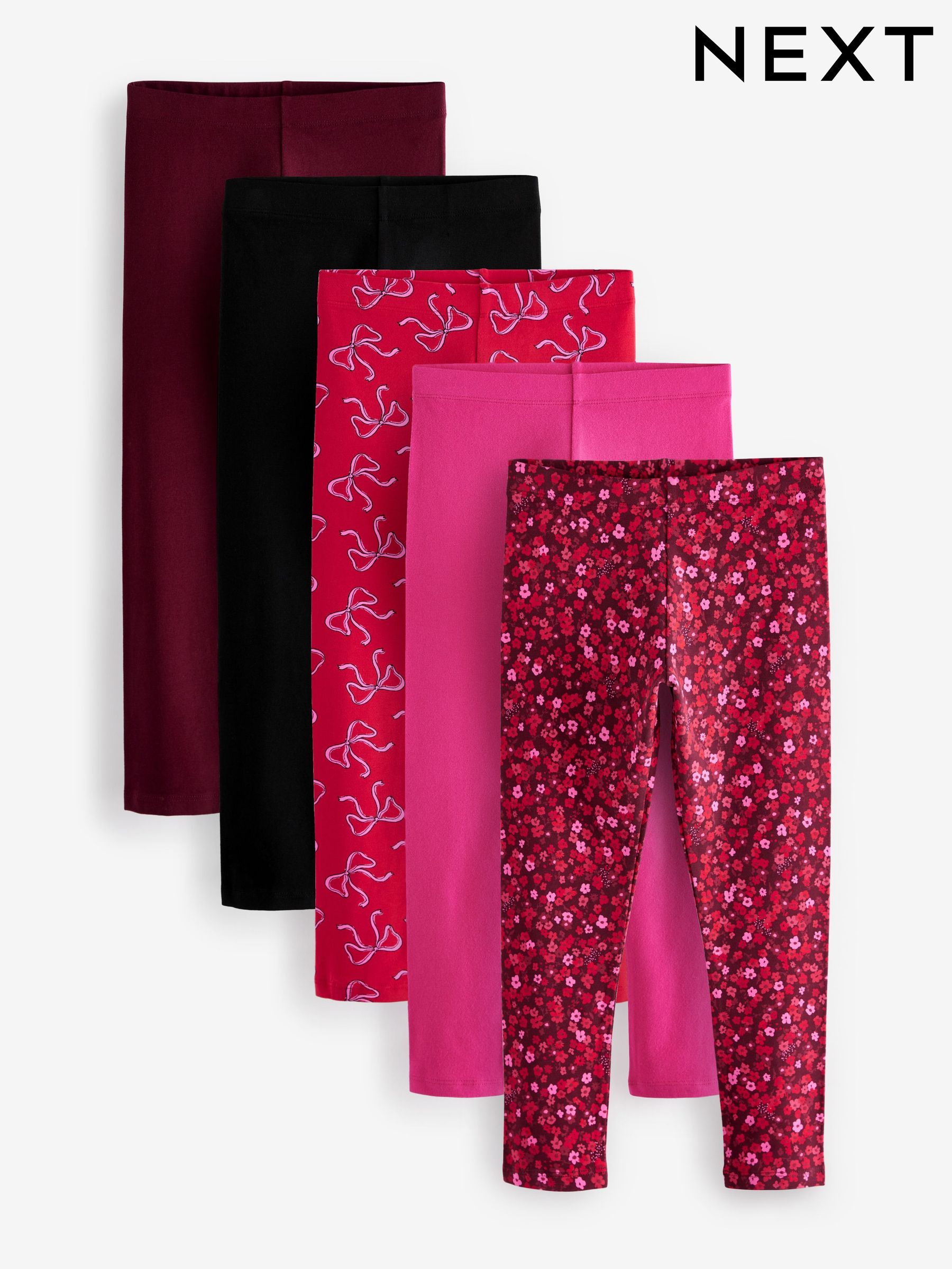 Next girls red leggings deals