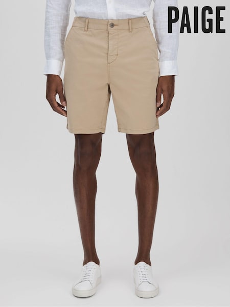 Пісок кольору хакі - Шорти Paige Cotton Blend Chino (B47985) | 9 613 грн