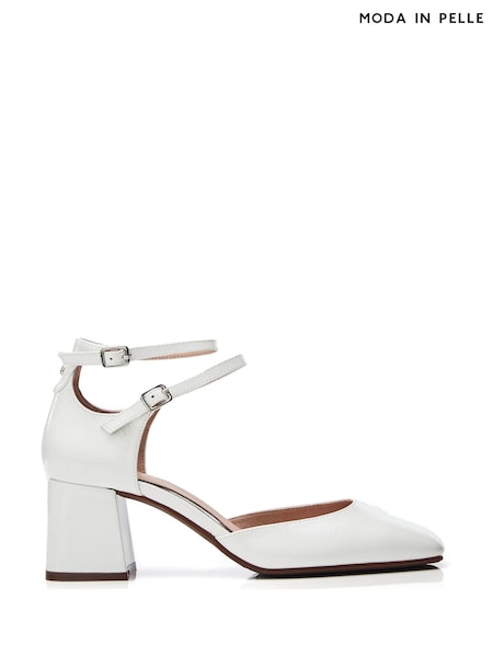 Moda in Pelle Daziah Square Toe Block Multi Strap Heels (B48215) | €142