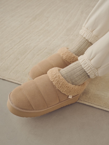 Sand Borg Flatform Shoot Slippers (B48346) | AED67