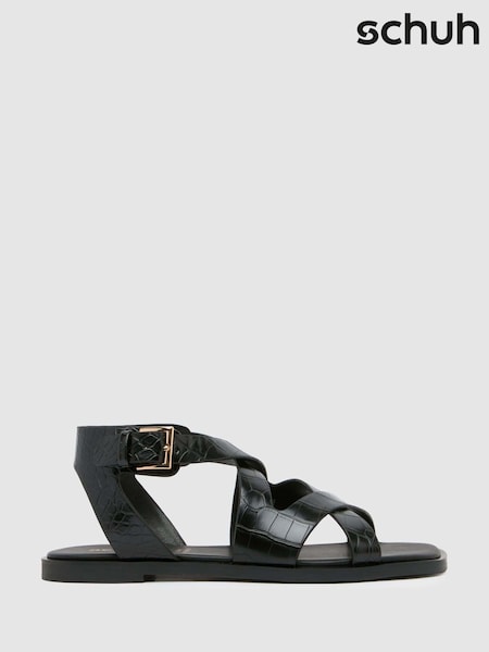 Schuh Tide Croc Flat Sandals (B48463) | €44