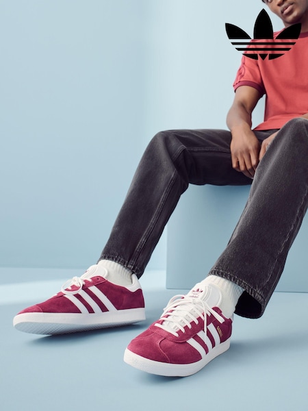 Burgundy Punainen - adidas Originals Gazelle Trainers (B48598) | €134