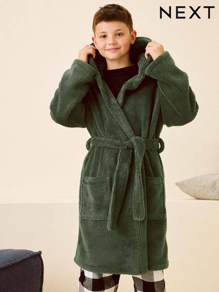 Sage Green Fleece Robe (1.5-16yrs) (B48881) | € 14 - € 21