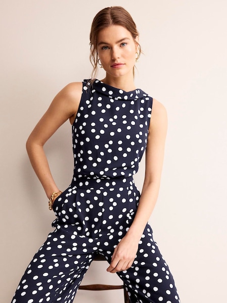 Boden Blue Clarissa Jumpsuit (B48954) | €118