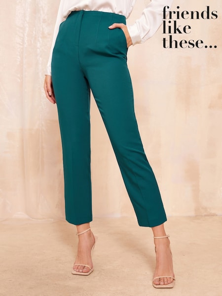 Friends Like These Tailored Ankle Grazer Trousers Co Ord Suit (B49220) | 125 LEI