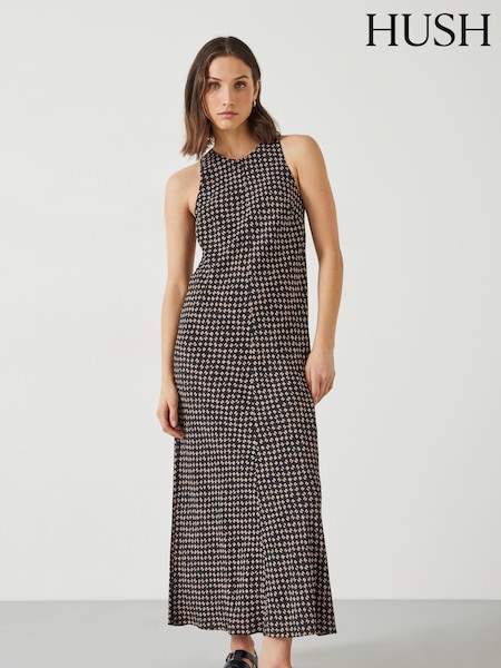 Hush Brown Imani Maxi Dress (B49355) | €61