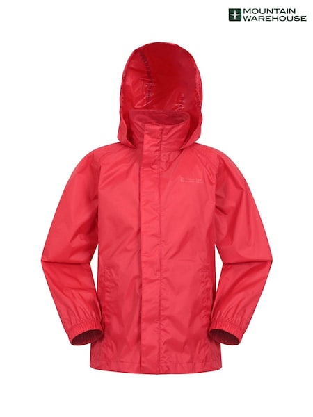 Mountain Warehouse Red Kids Pakka II Waterproof Jacket (B49388) | €30