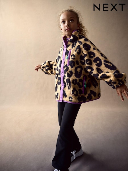 طبعات حيوانات - Borg Fleece Jacket (3-16yrs) (B49576) | ‏88 د.إ.‏ - ‏ 109‏ د.إ.