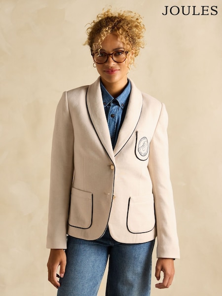 Kaura - Joules Hartley Shawl Collar Blazer (B49614) | €235