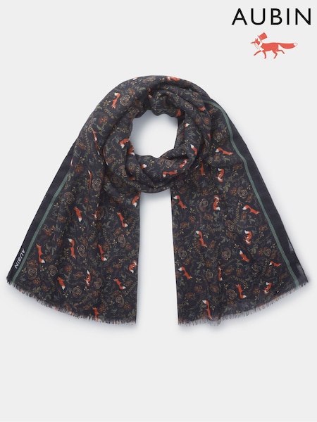 Aubin Caversham Printed Wool Scarf (B49734) | €113