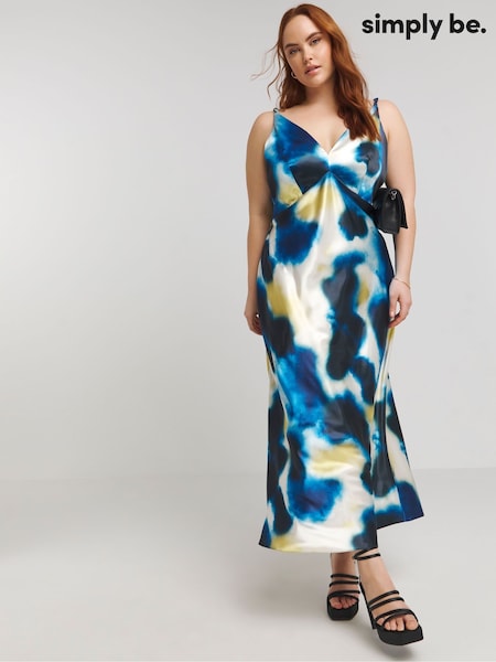 Simply Be Satin Cami Slip Dress (B49796) | €14