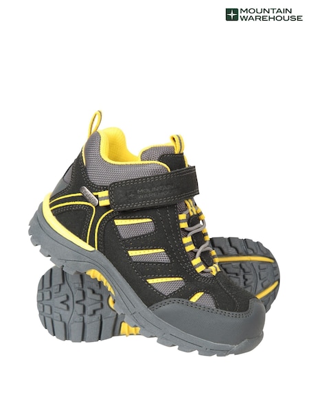 Mountain Warehouse Black Junior Drift Waterproof Walking Boots (B49809) | R$ 485