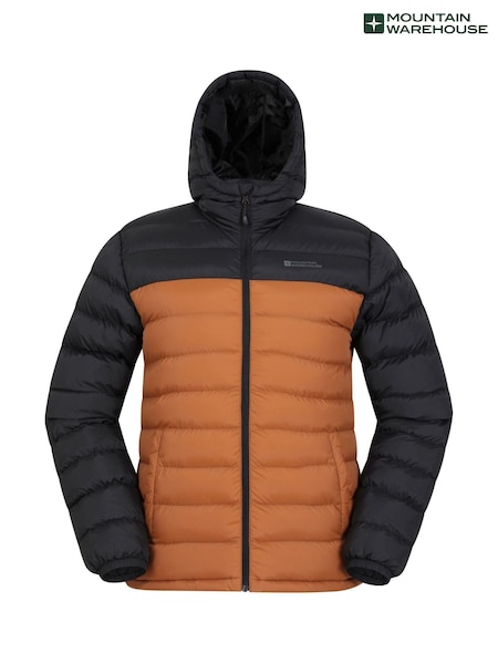 Kultainen/kullanvärinen - Mountain Warehouse Seasons Ii Mens Water Resistant Padded Jacket (B49850) | €101