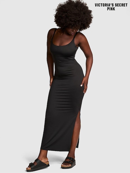 Victoria's Secret PINK Black Relay Maxi Dress (B49895) | €56