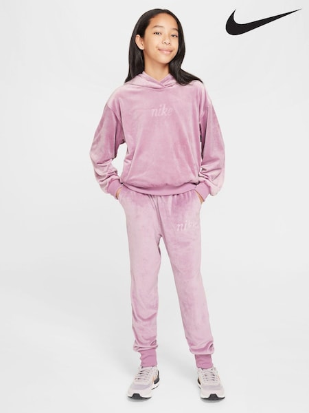 Vijolična sliva - Nike Velour Overhead Hoodie (B50288) | € 30