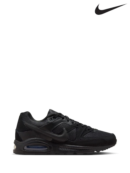 Nike Dark Black Air Max Command Trainers (B50305) | €159