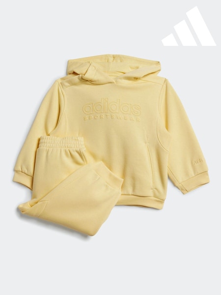 adidas Yellow Infant All SZN Tracksuit (B50349) | R$ 345