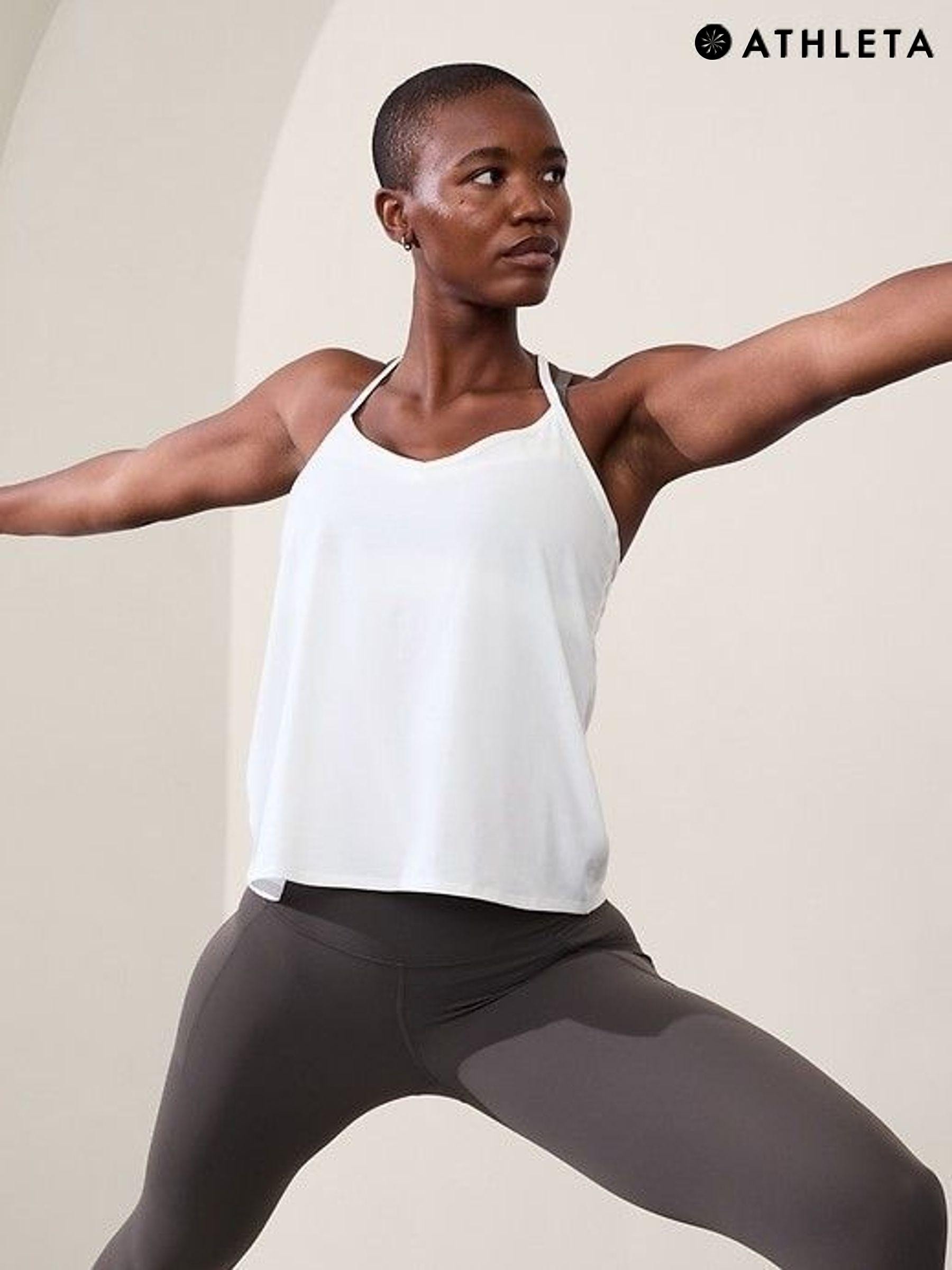Women s Tank Tops Athleta Yoga Strappy Sportswear Next Ireland